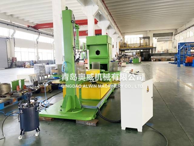 Green Tire Painting Machine